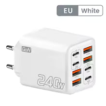 240W 8 in 1 fast charging plug