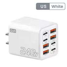240W 8 in 1 fast charging plug